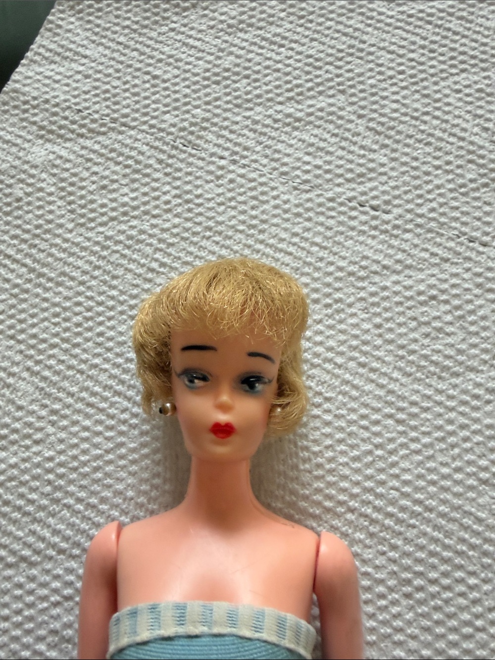 This is a vintage 1960s "Polly" doll by the Valentine Doll Company